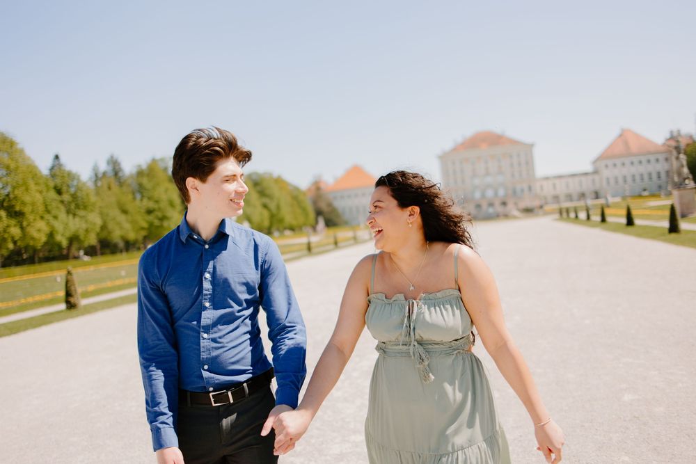Munich Surprise Engagement, Munich Surprise Proposal, Munich Engagement, Munich Engagement, Nymphenburg Castle Engagement