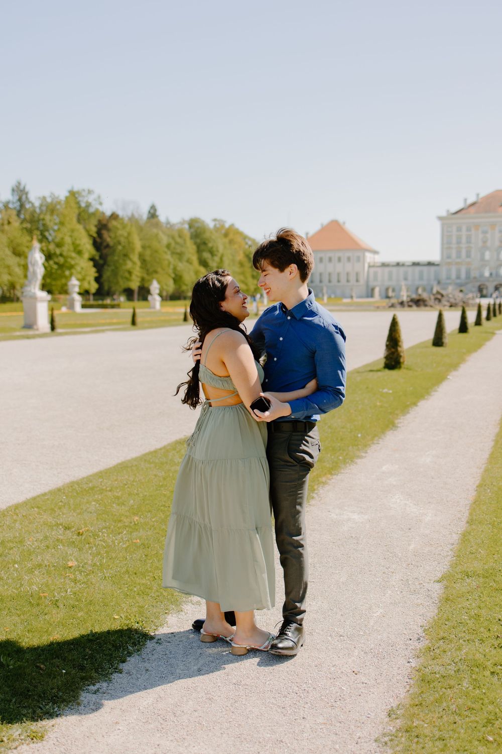 Munich Surprise Engagement, Munich Surprise Proposal, Munich Engagement, Munich Engagement, Nymphenburg Castle Engagement