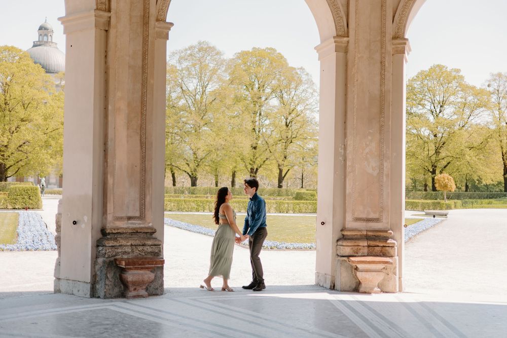 Munich Surprise Engagement, Munich Surprise Proposal, Munich Engagement, Munich Engagement, Munich Hofgarten Engagement