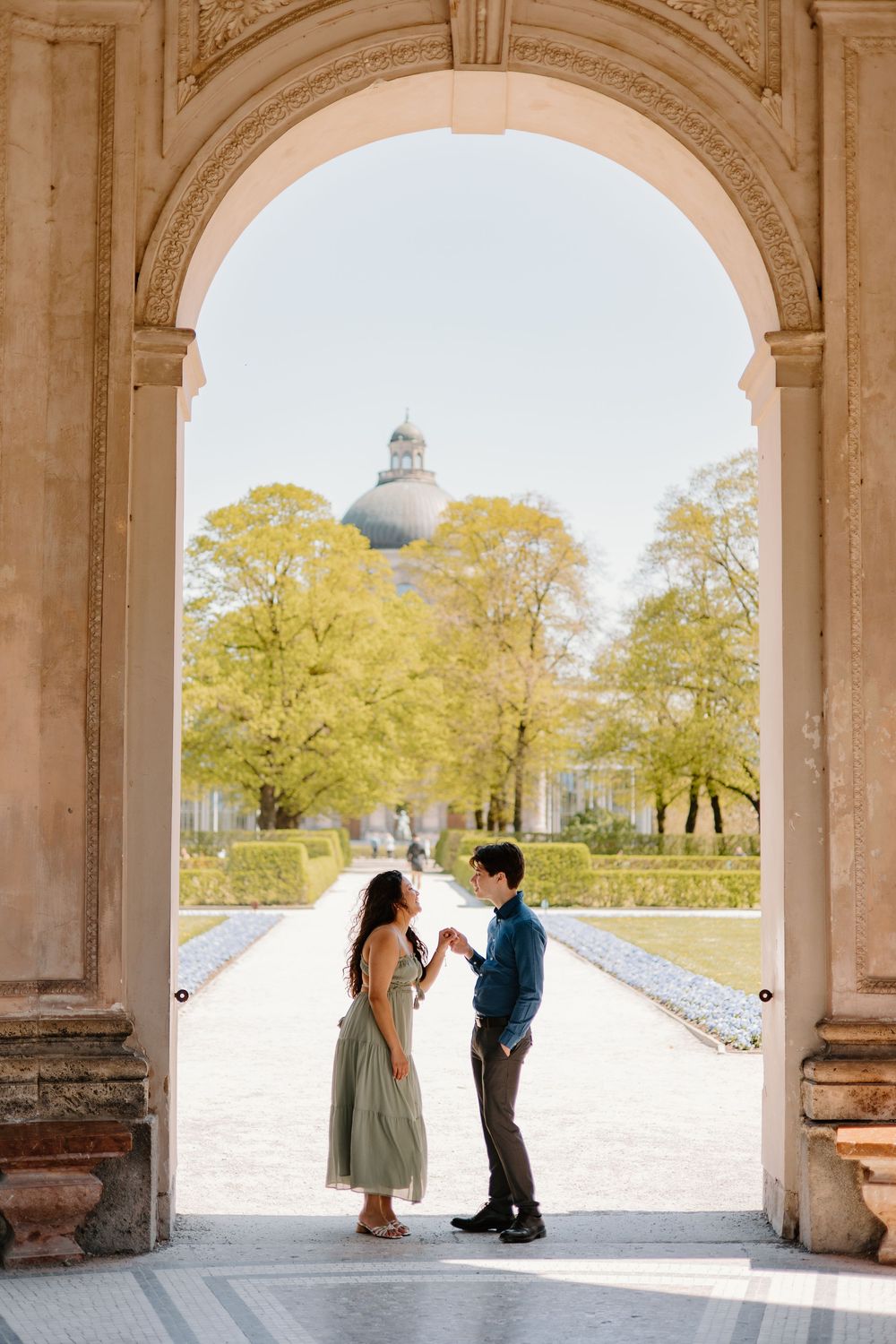 Munich Surprise Engagement, Munich Surprise Proposal, Munich Engagement, Munich Engagement, Munich Hofgarten Engagement
