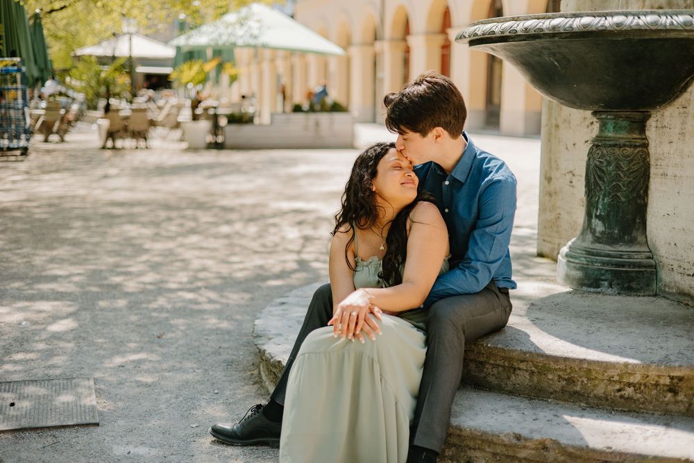 Munich Surprise Engagement, Munich Surprise Proposal, Munich Engagement, Munich Engagement, Munich Hofgarten Engagement