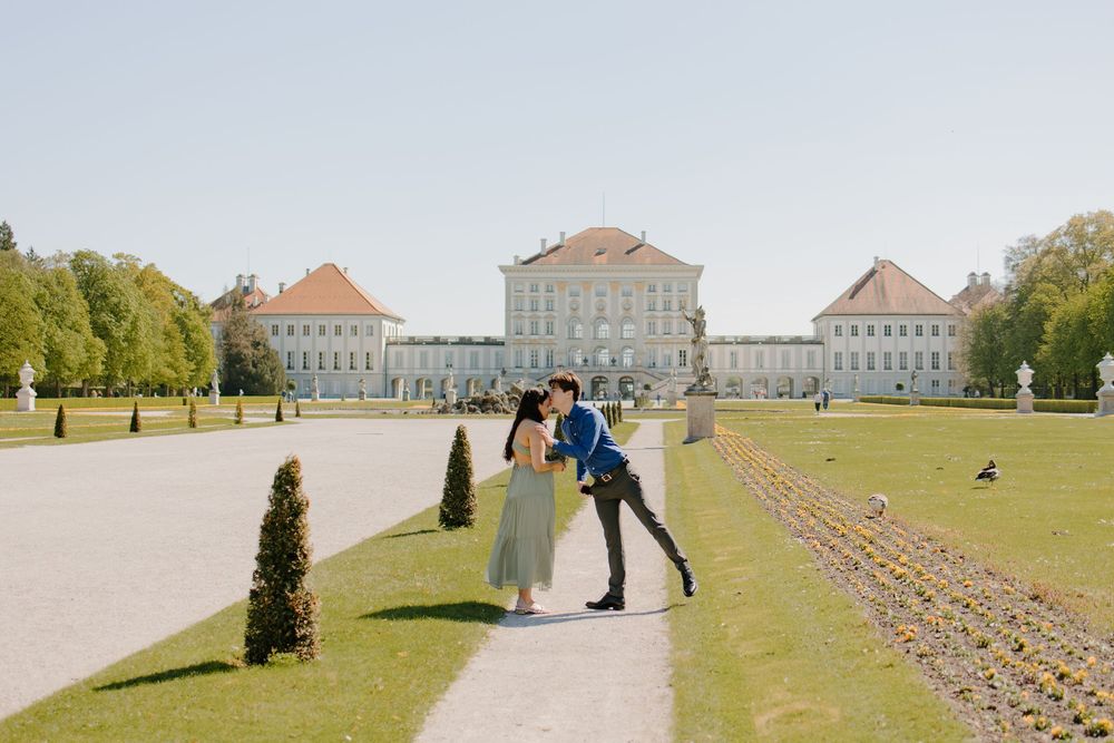 Munich Surprise Engagement, Munich Surprise Proposal, Munich Engagement, Munich Engagement, Nymphenburg Castle Engagement
