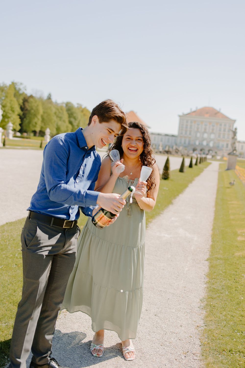 Munich Surprise Engagement, Munich Surprise Proposal, Munich Engagement, Munich Engagement, Nymphenburg Castle Engagement