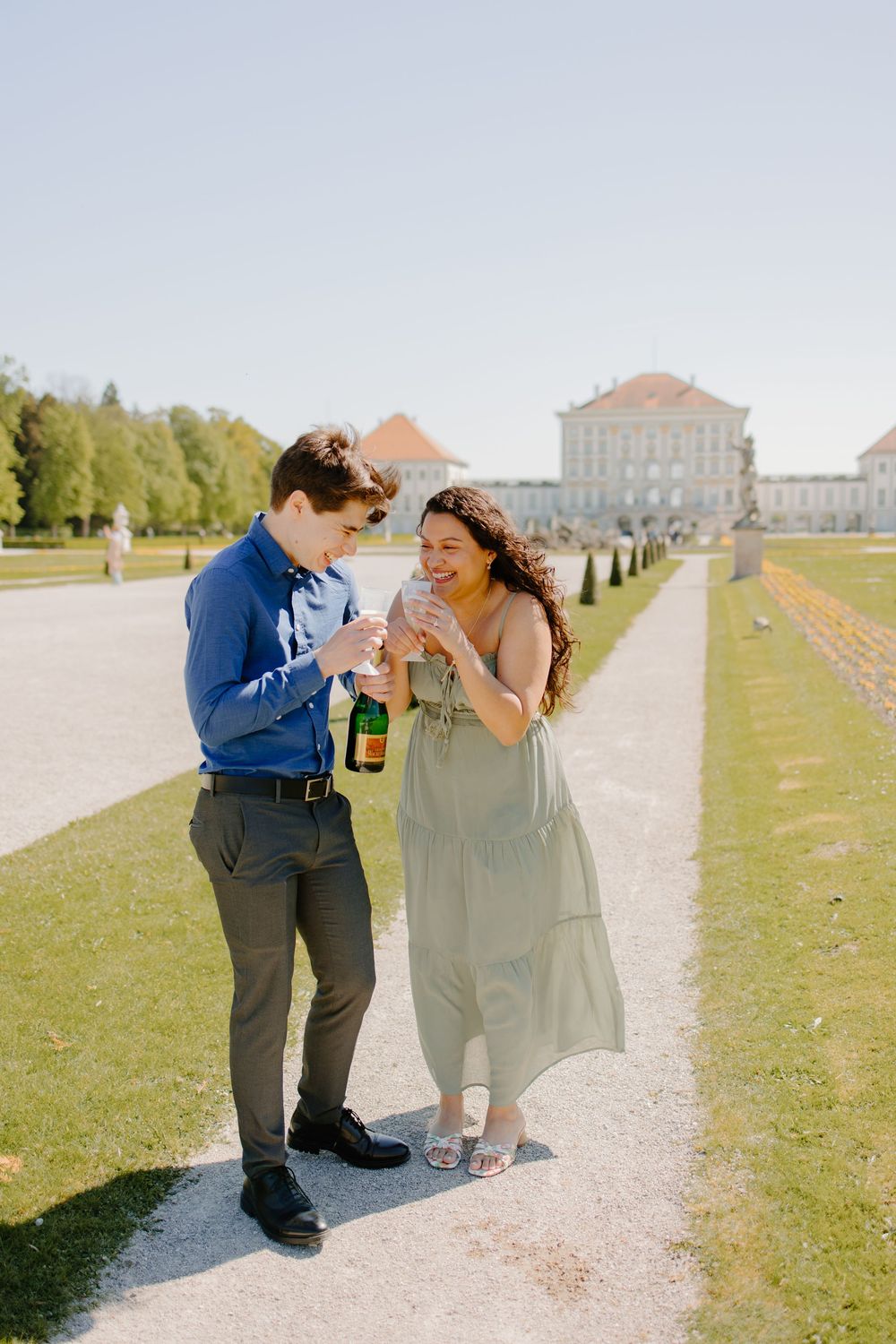 Munich Surprise Engagement, Munich Surprise Proposal, Munich Engagement, Munich Engagement, Nymphenburg Castle Engagement