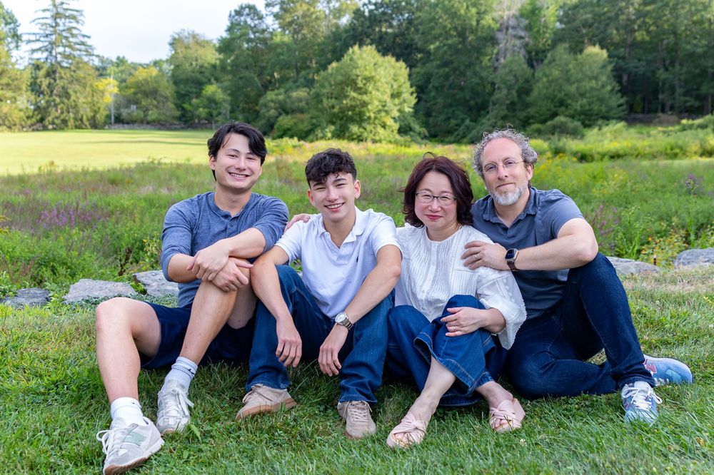 Family photo of at Codman Estate in Lincoln, MA during the summer for family photography session.  Weston, Concord, Wayland, Sudbury.