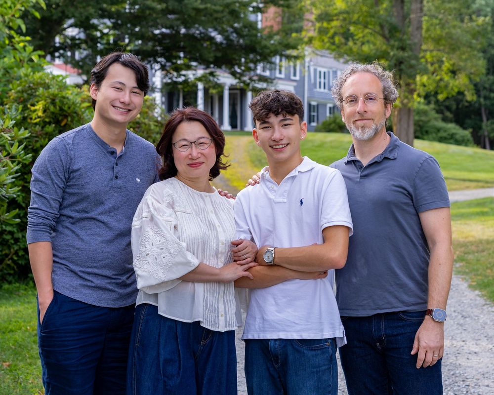 Family photo of at Codman Estate in Lincoln, MA during the summer for family photography session.  Weston, Concord, Wayland, Sudbury.