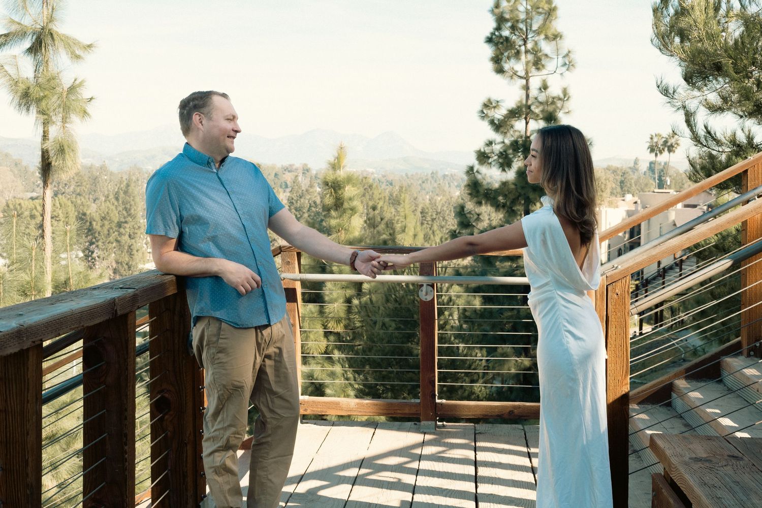 Hillcrest Park in Fullerton, Engagement session in California with OC budget friendly photographer.