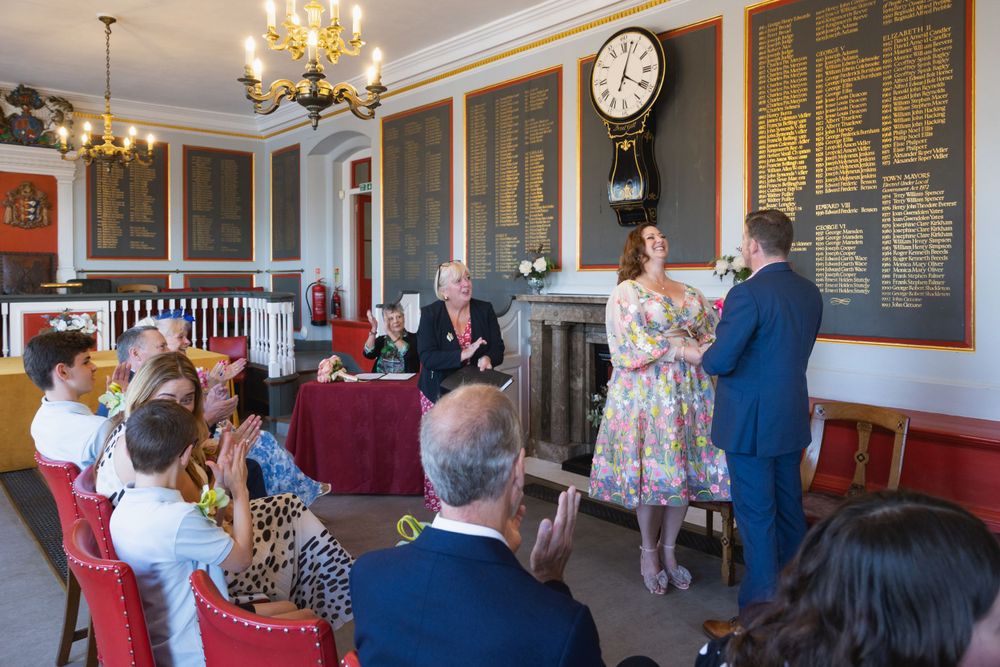 Rye Town Hall micro wedding