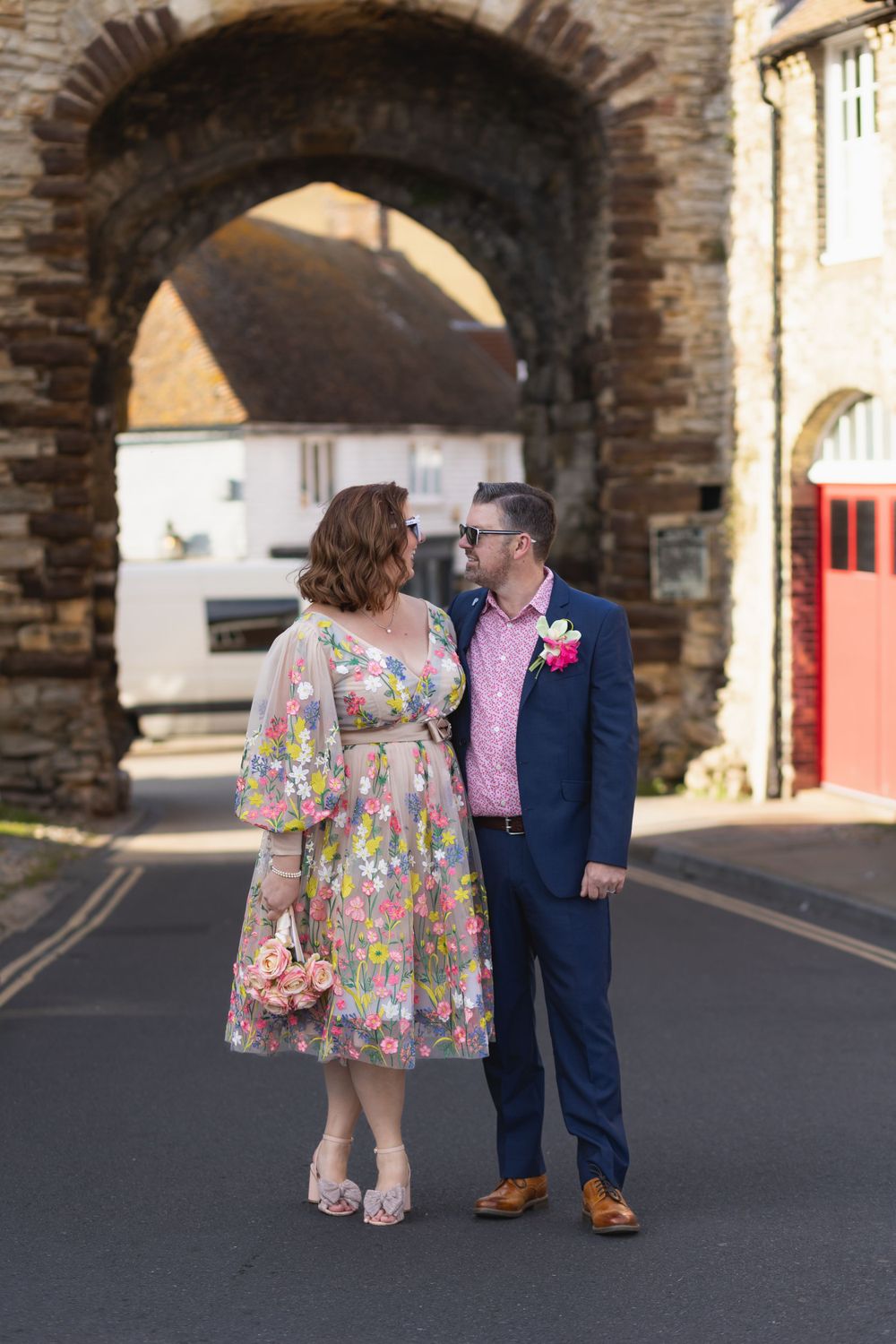 Rye wedding couple