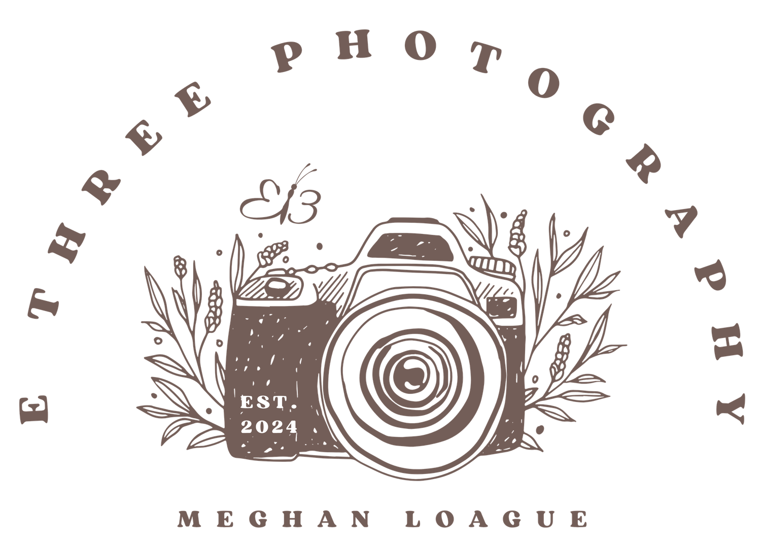 e three logo