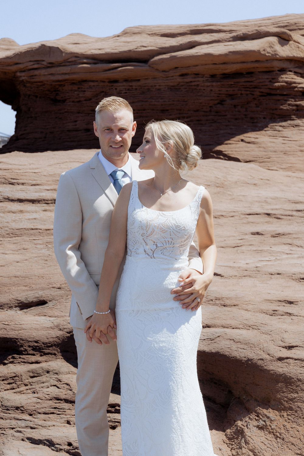 Bride and groom portraits by fine art wedding photographer NB.