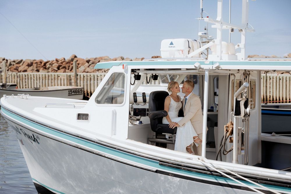 Professional Moncton wedding photographer captures romantic portraits.