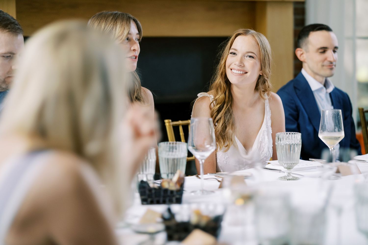 Business meeting showing colleagues engaged in thoughtful discussion around a conference table at Ninety Acres and Pendry Natirar