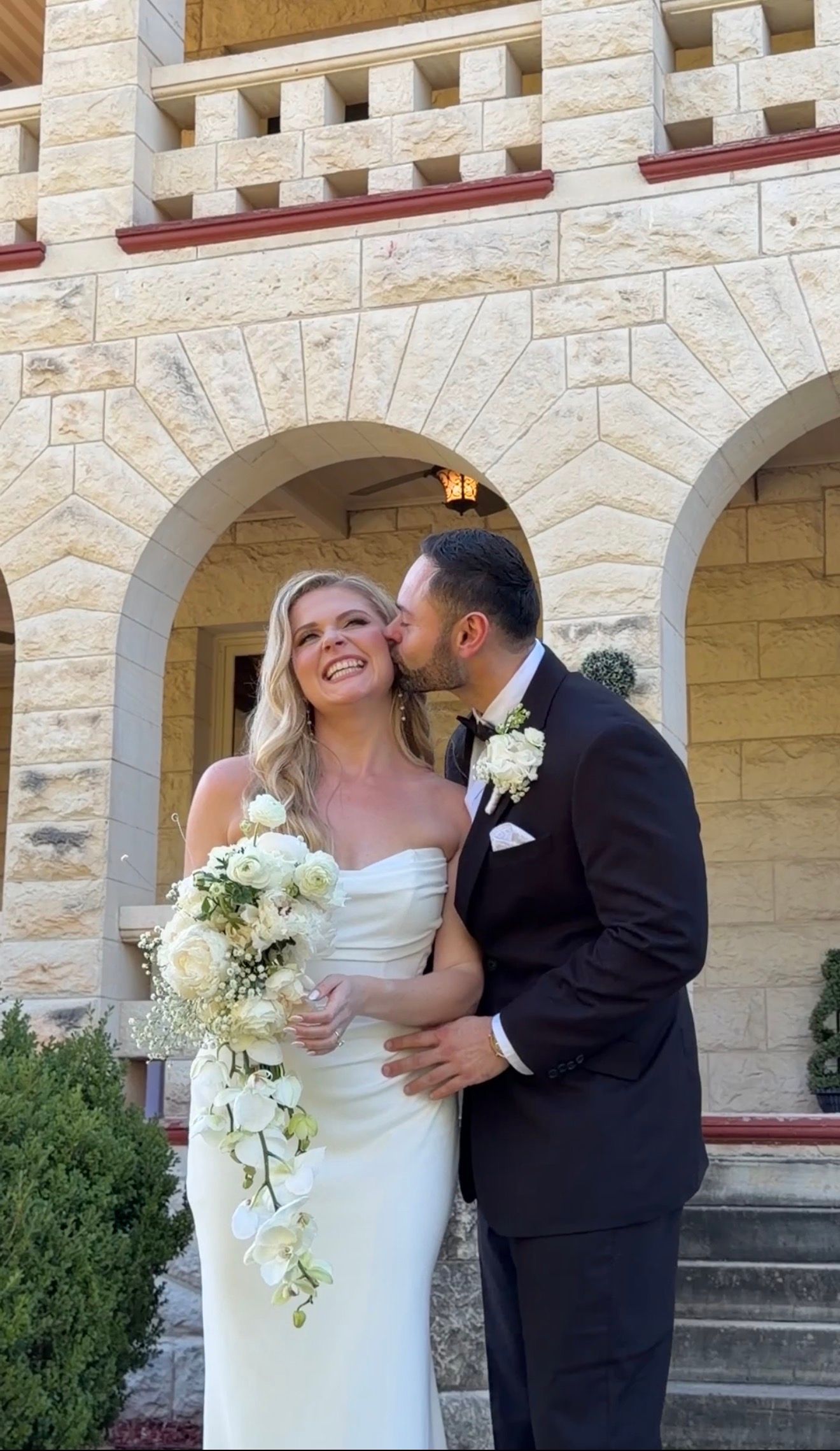 Behind-the-scenes wedding content creation
