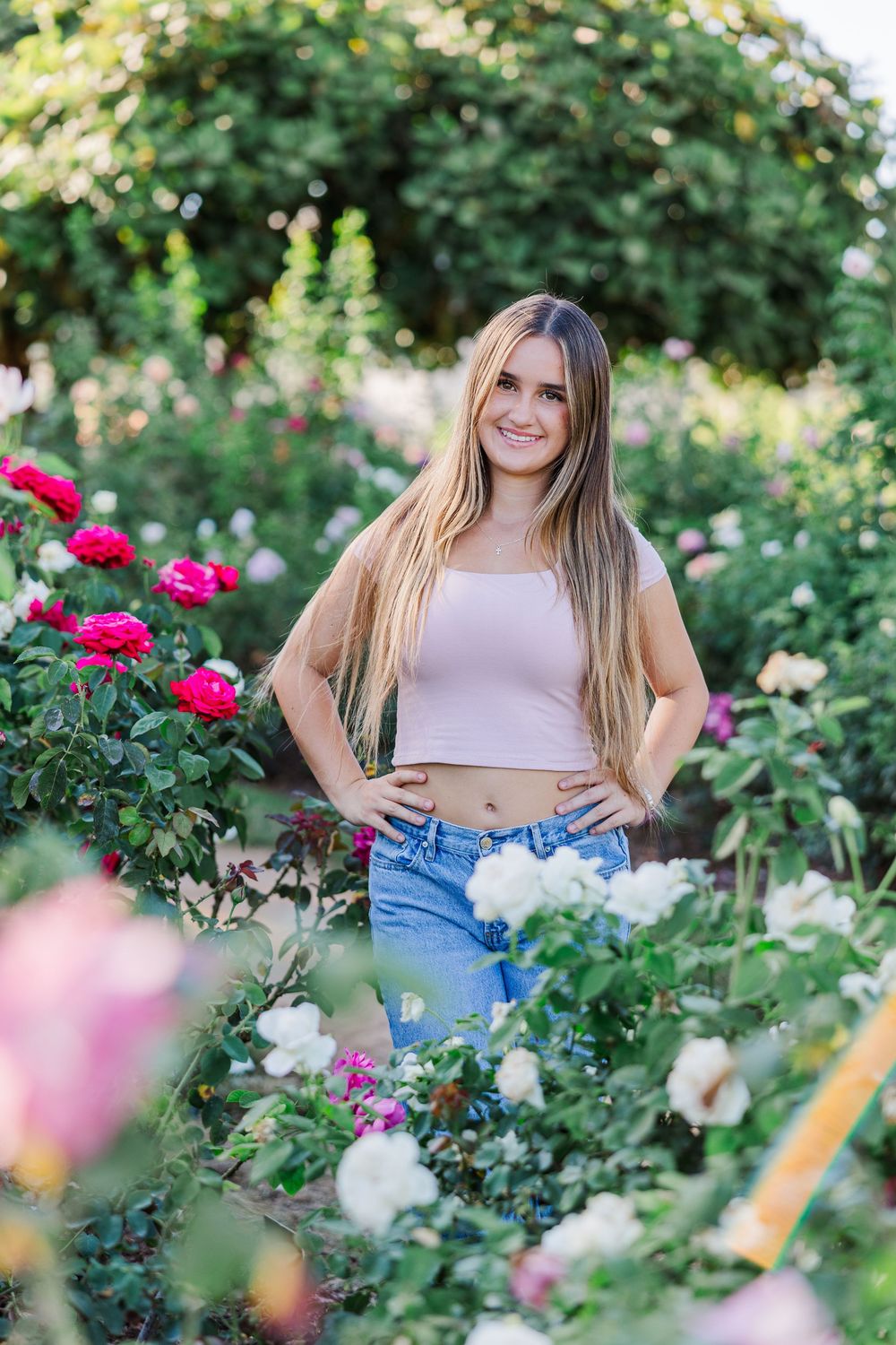 Simi Valley, CA 2025-26 Senior Rep Team @ the Huntington Library.  Senior Photos, Ventura  and Los Angeles County Senior Photographer.