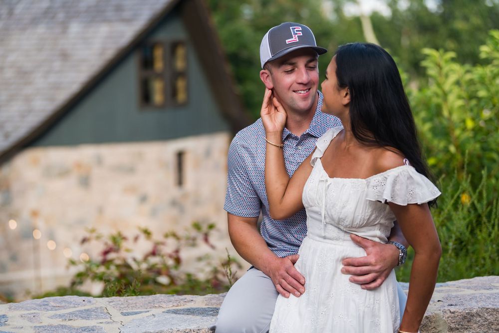 Couples portraits at The Preserve Richmond Rhode Island.