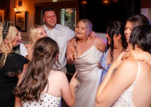 wedding photography in Cumbria - dancing
