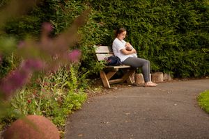 Between Us poetry and photography workshop project by Halton Family Hibs & Bridgewater NHS trust. Breastfeeding. Little Wonderland Photograp
