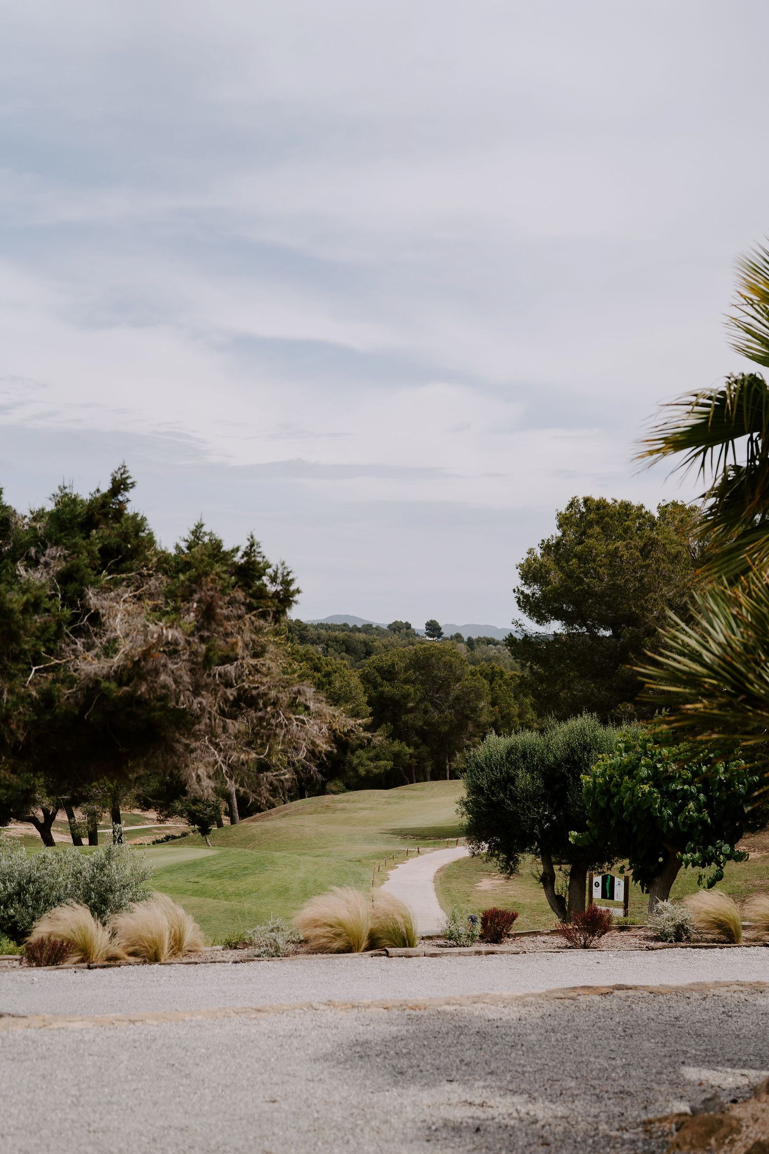 golf course at golf ibiza