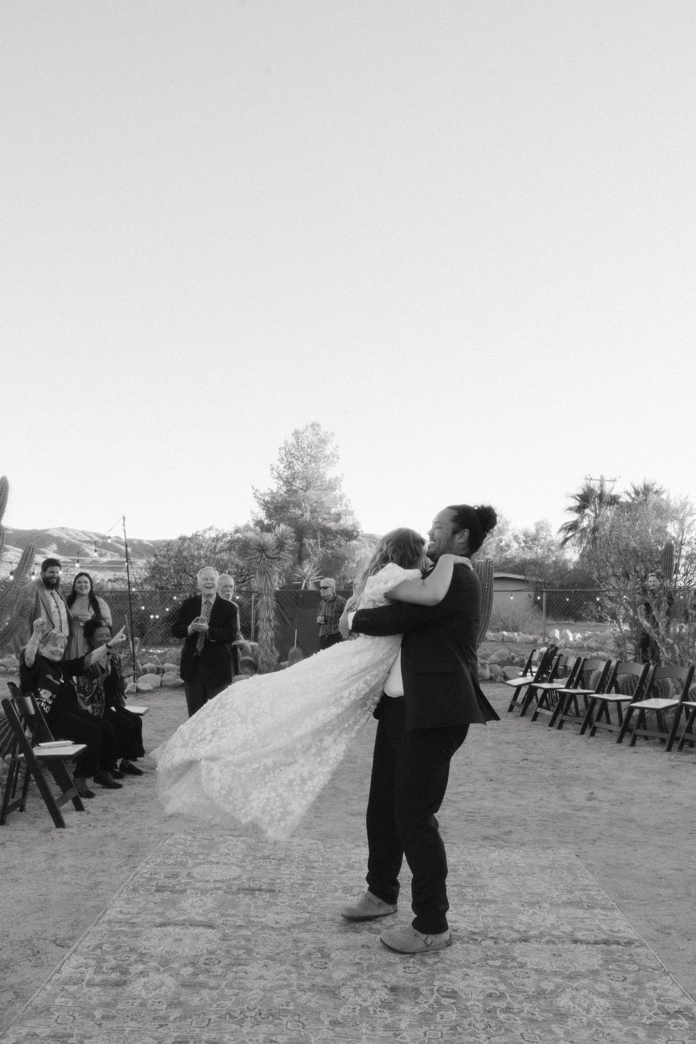 Joshua Tree National Park in Southern California wedding