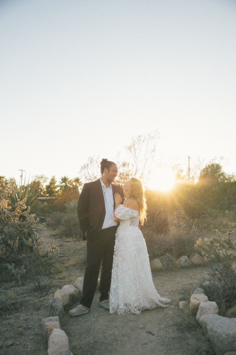 Joshua Tree National Park in Southern California wedding