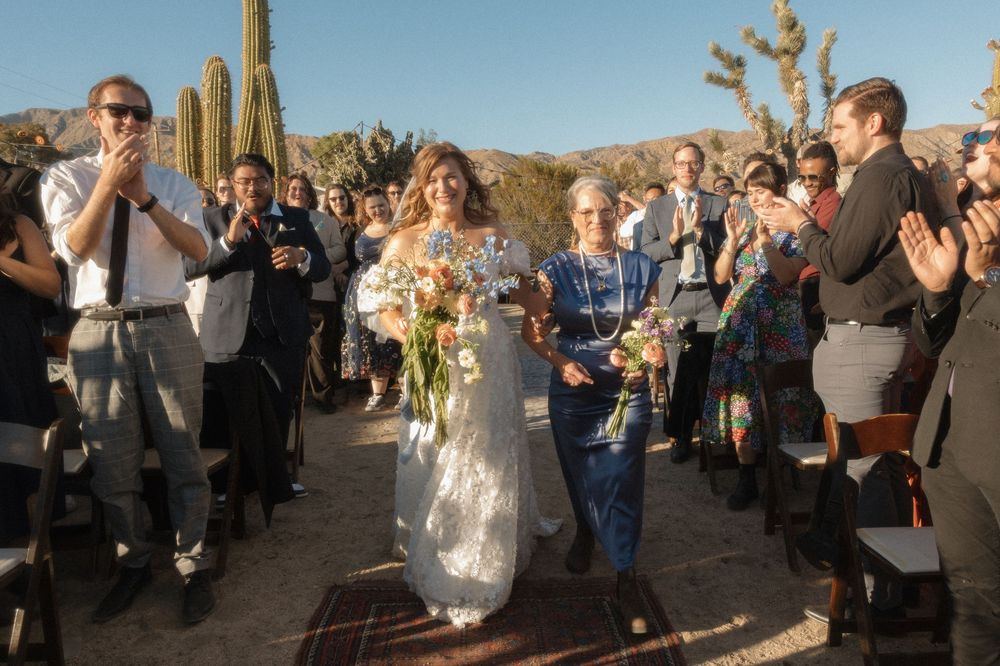 Joshua Tree National Park in Southern California wedding