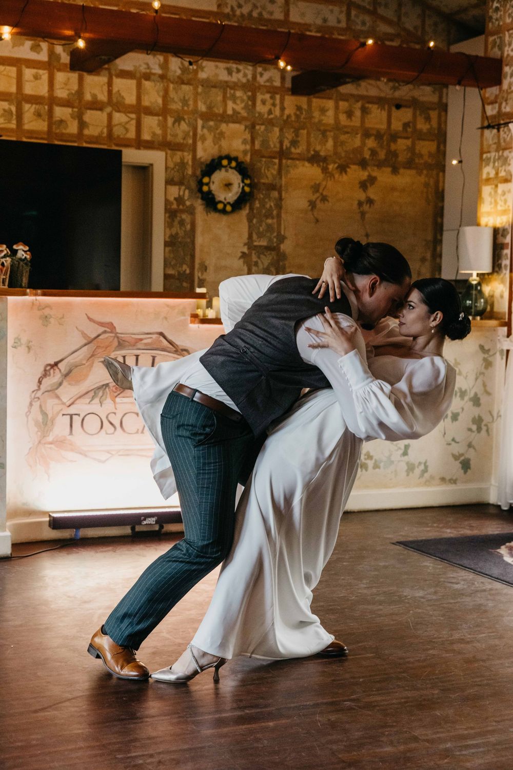 Włoskie wesele w Villa Toscana, pierwszy taniec