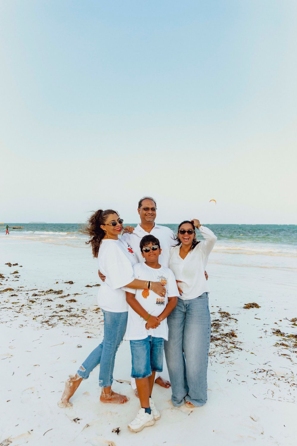 Indian bride and groom destination photoshoot Zanzibar