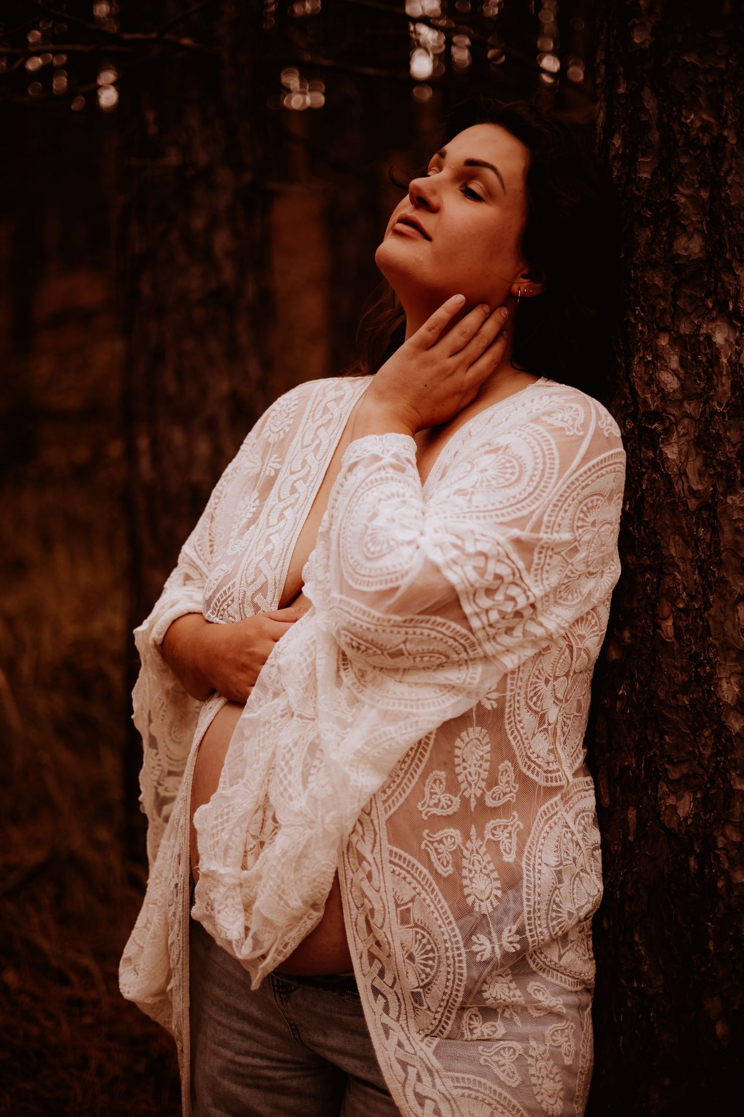 Zwangerschapsshoot portofolio Alyssa Amor fotografie