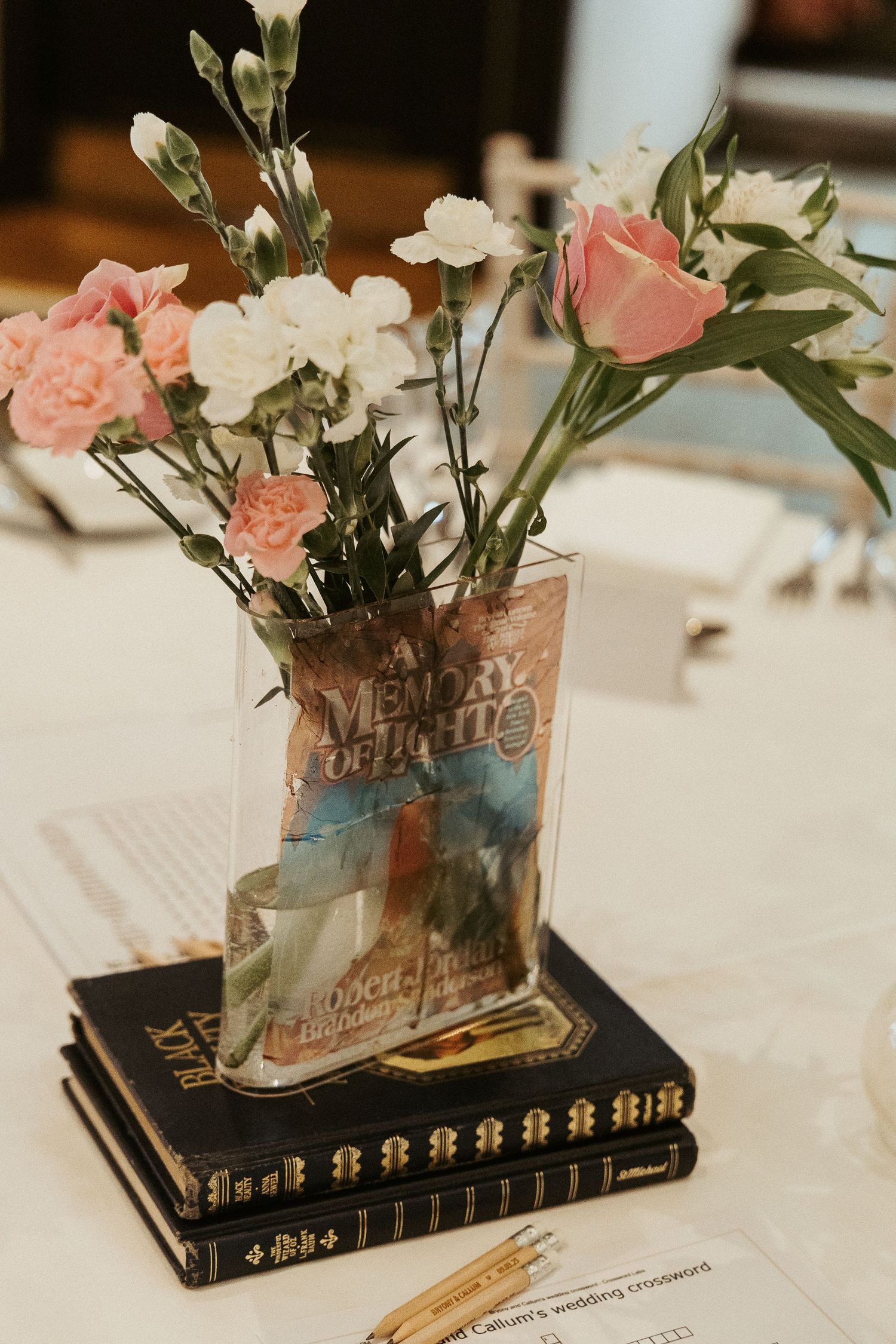 Literary Theme at Holdsworth House Historic Wedding Venue