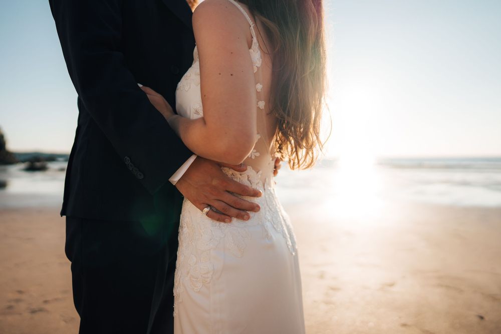 Lusty Glaze Cornwall - Joshua Penrose Wedding Photography