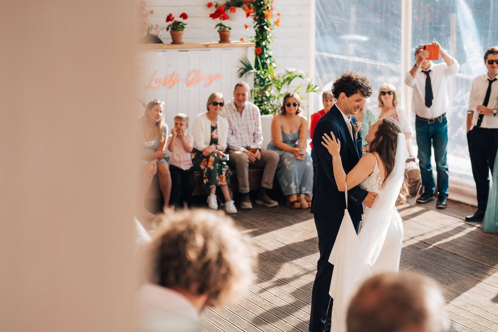 Lusty Glaze Cornwall - Joshua Penrose Wedding Photography