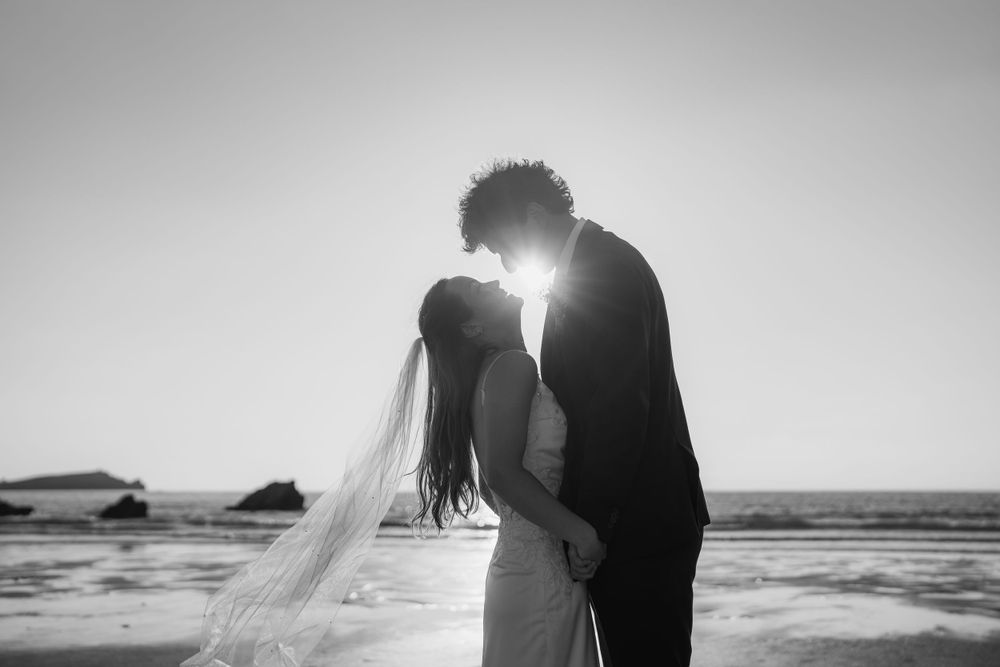 Lusty Glaze Cornwall - Joshua Penrose Wedding Photography