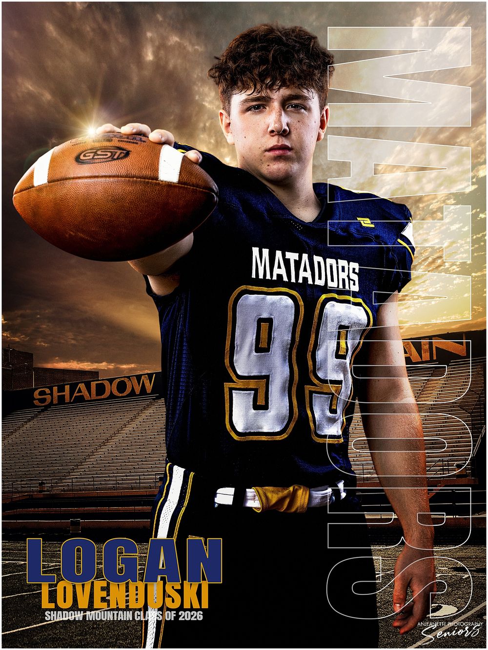 Phoenix Arizona Team Sports Banner Pictures by Anjeanette Photography Graduation High School Seniors AZ
Sports Banner team Pictures Phoenix