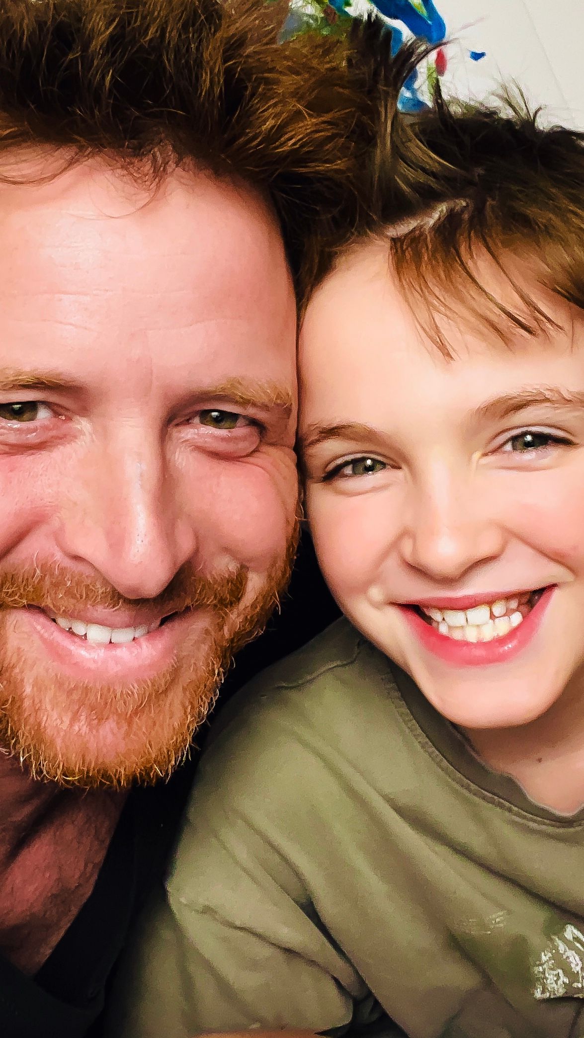 Close-up candid portraits showing joyful expressions and genuine emotions.