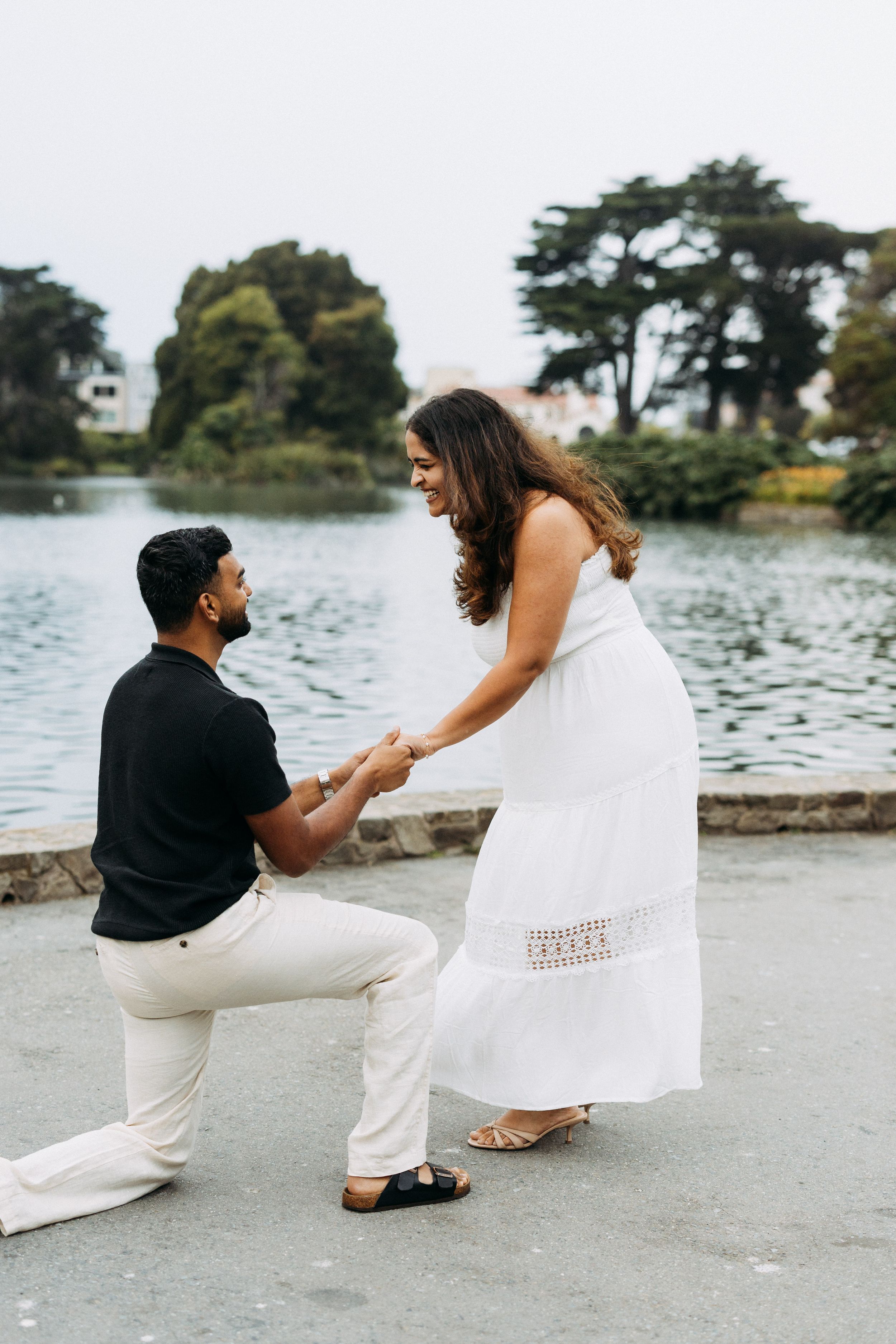 Marriage proposal in San Francisco iconic locations