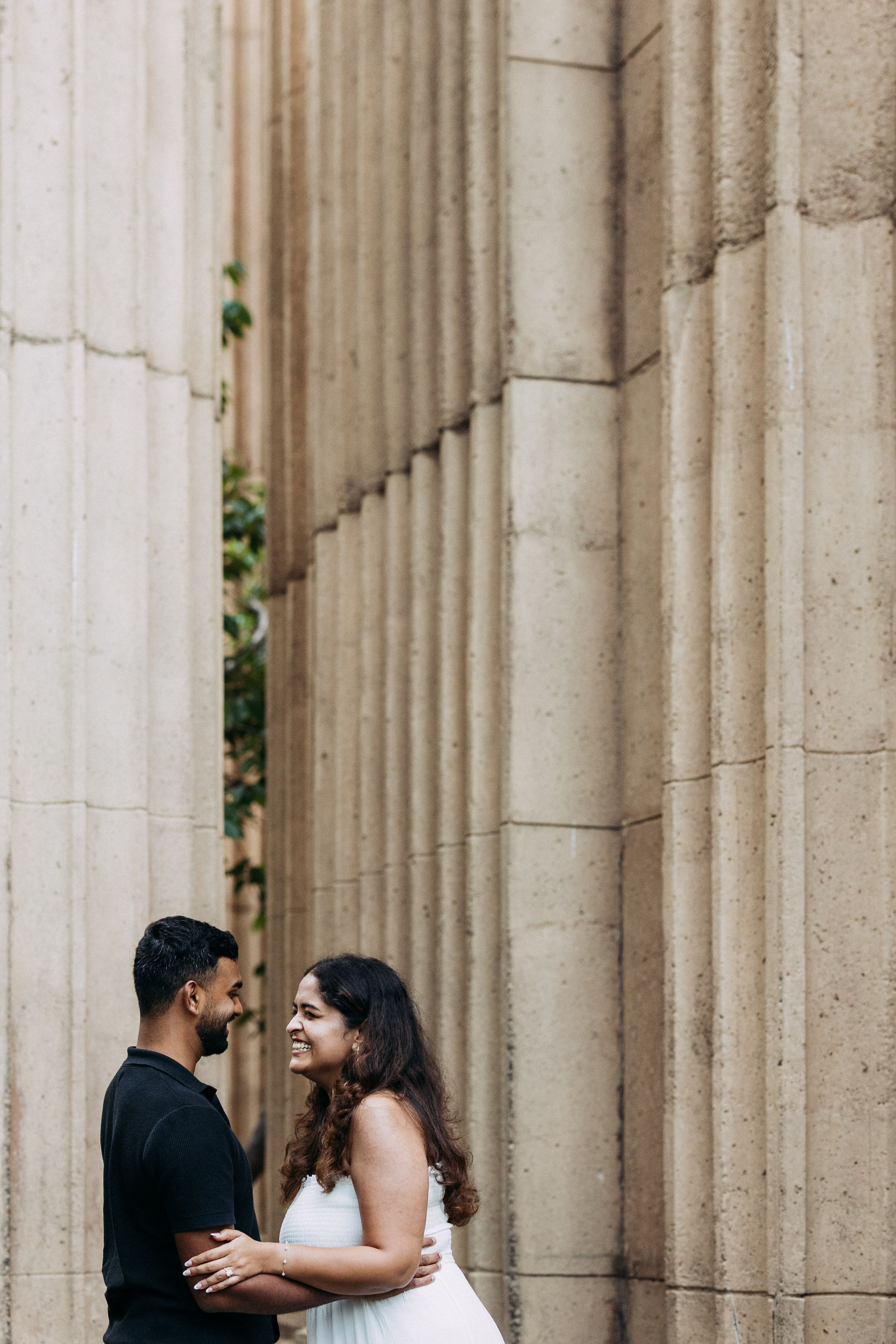 Palace of Fine Arts creative engagement photography