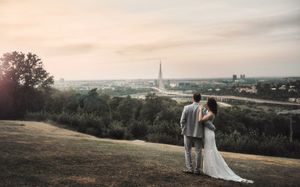 Fotografisanje venčanja Beograd
Wedding session Beograd 
Ski staza Kosutnjak
Panorama
Mlada i mladoženja u zagrljaju
Grad
Priroda