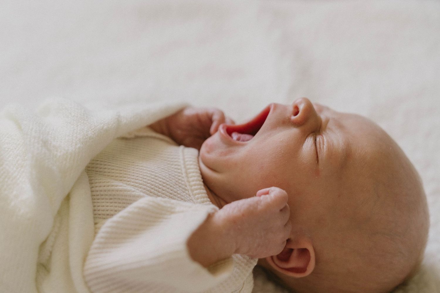 In home lifestyle newborn session in Reno Nevada
