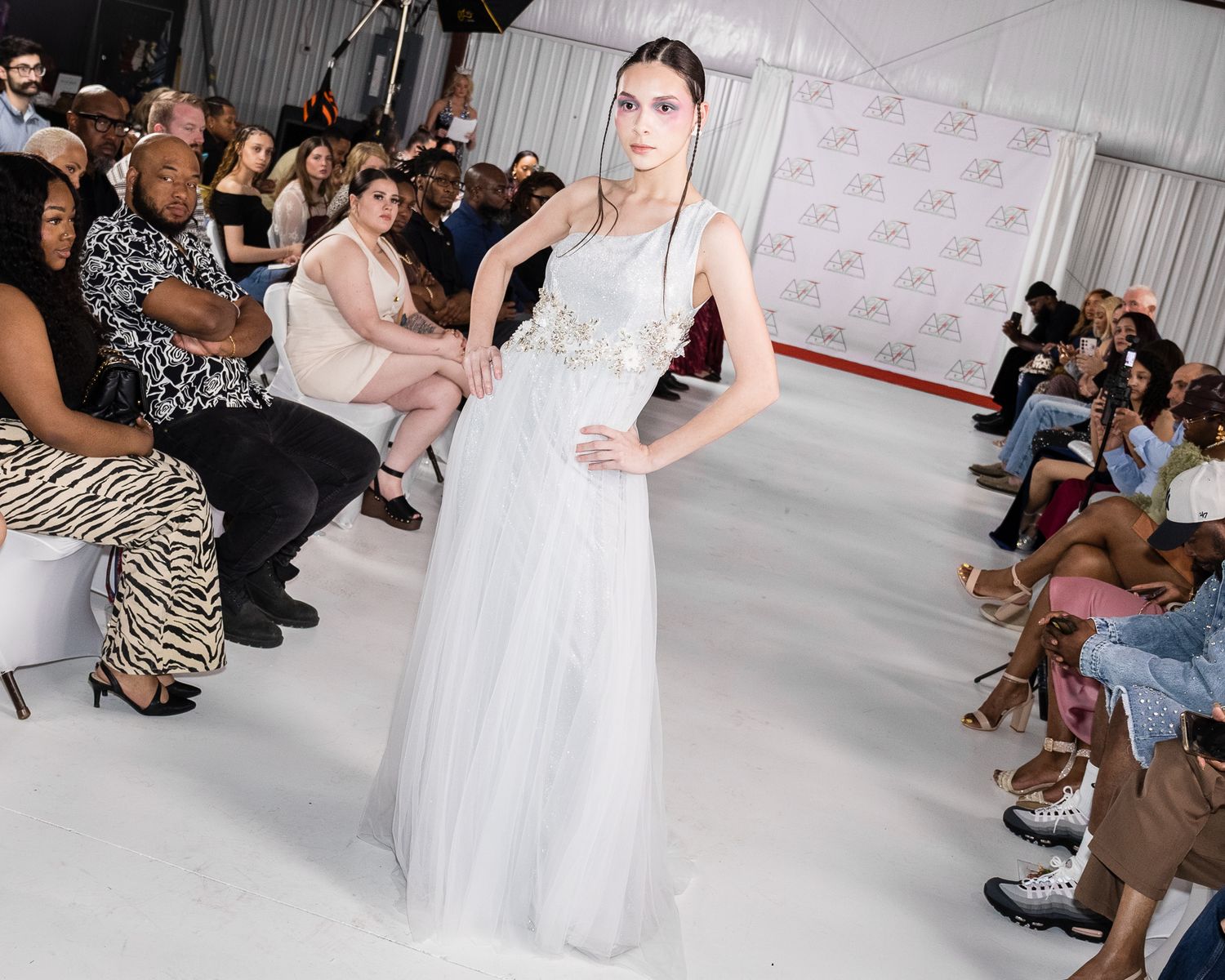 Fashion model at Fashion show in Huntsville, AL