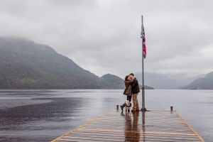 Paul and Jen Engagement Photo Shoot in Ullswater