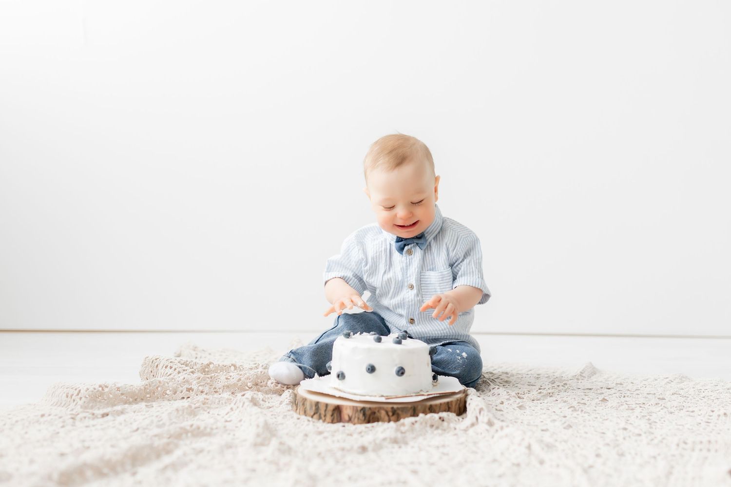 cake smash -kuvaus