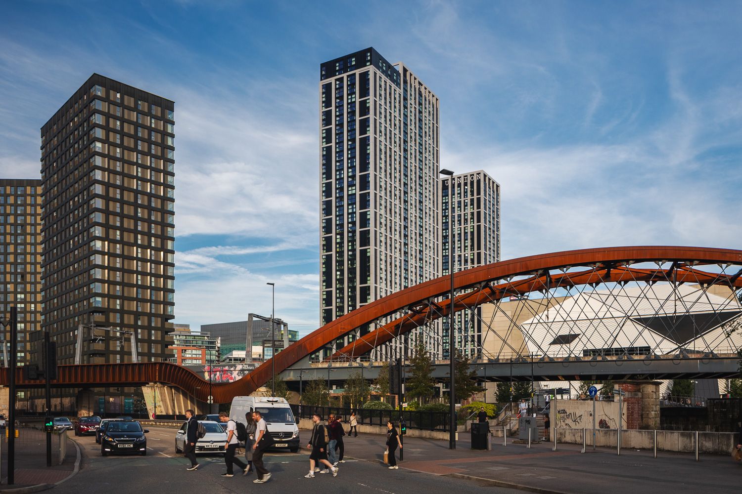U+NION Manchester from Trinity way
