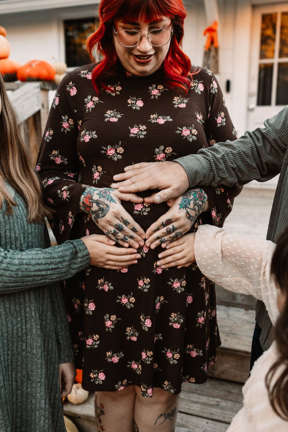 Creative Knoxville Family and maternity photography at The Holmstead Studio with Nina Thomas Photography.
