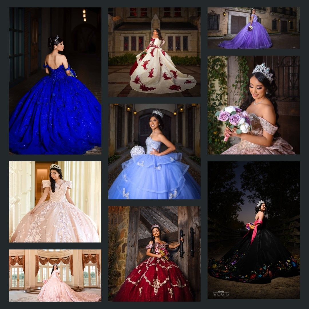 Dallas–Fort Worth quince portrait photography with elegant styling, natural expressions, and cultural awareness.