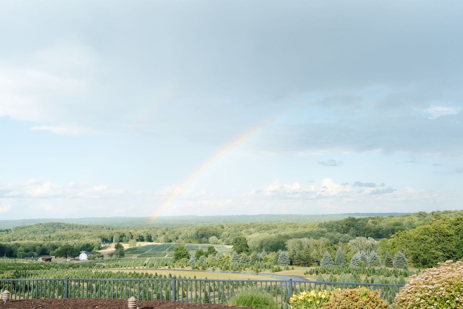 geers overlook tree farm in Griswold connecticut wedding venue with a view