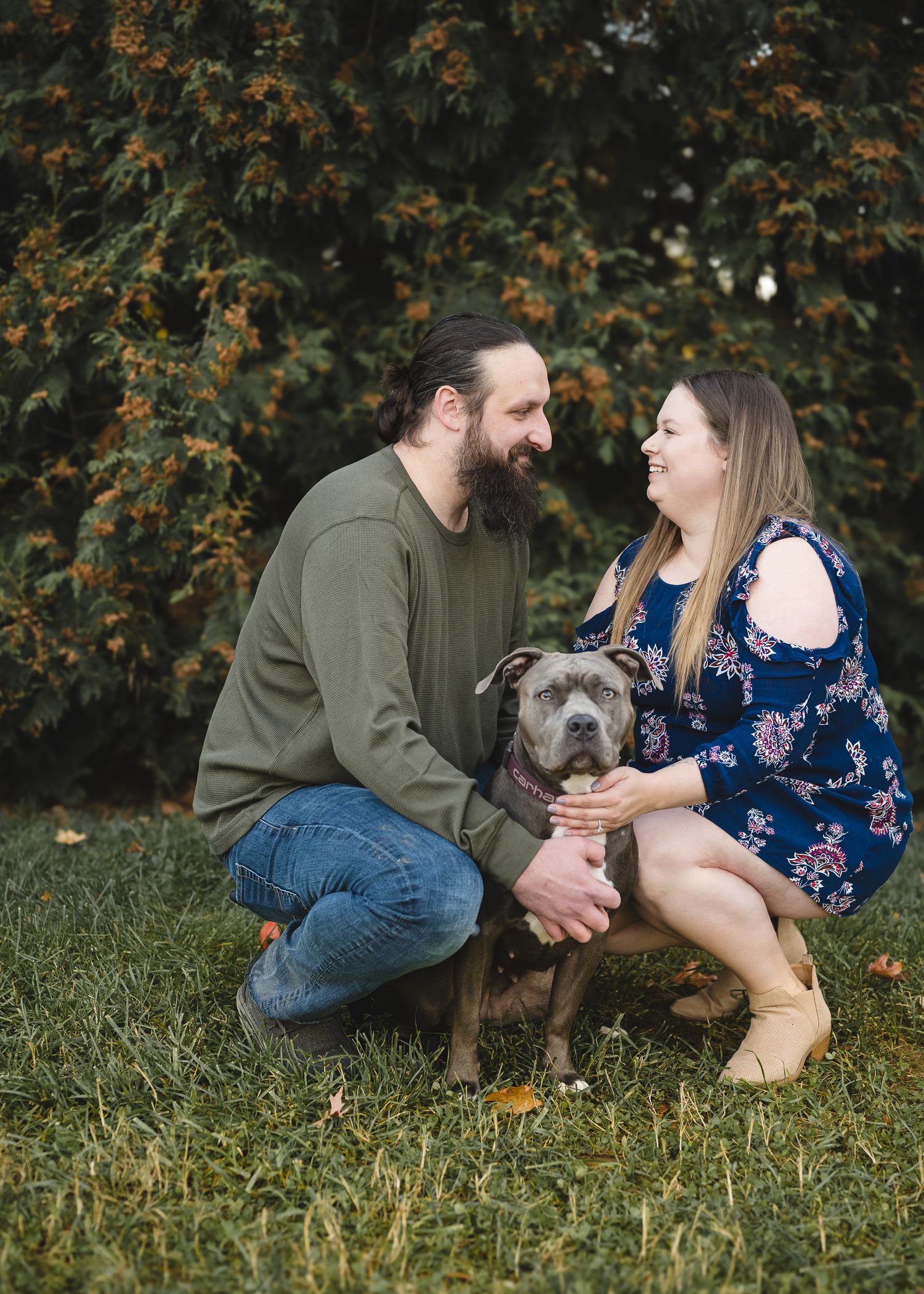 Fall engagement session in the Shenandoah Valley