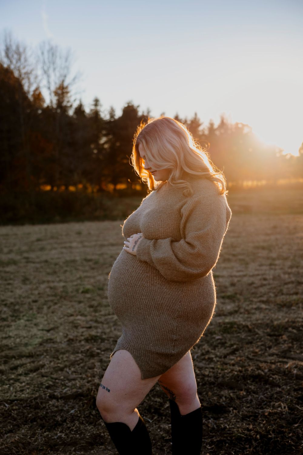 maternity, couple, sunset photographe, Quebec , kids, family