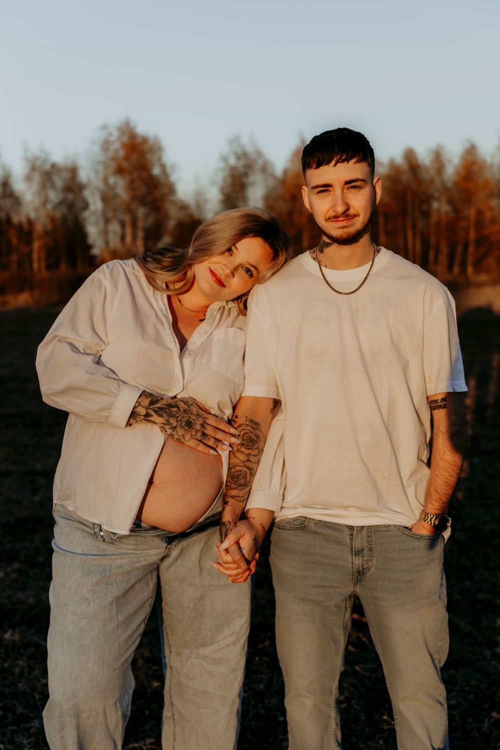 maternity, couple, sunset photographe, Quebec , kids, family