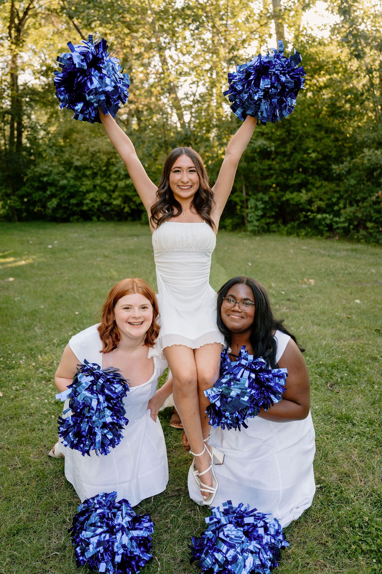 High school Dance team photoshoot in Walla Walla outdoors